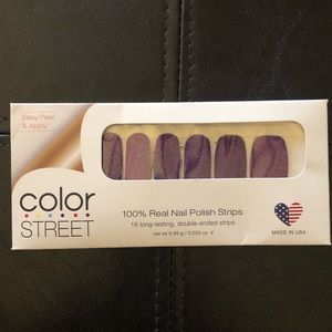 Brand new Color Street polish strips